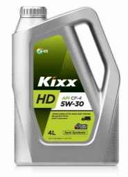Моторное масло Kixx HD 5W-30 полусинтетическое 4 л