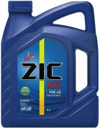 Моторное масло ZIC X5 Diesel 10W-40 полусинтетическое 4 л