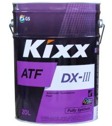 Масло трансмиссионное Kixx ATF Dexron III АКПП синтетическое 20 л