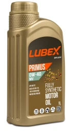 Моторное масло LUBEX Primus MV 0W-40 синтетическое 1 л