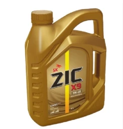 Моторное масло ZIC X9 5W-40 SP синтетическое 4 л