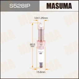 Свеча зажигания Masuma IRIDIUM + PLATINUM S528IP