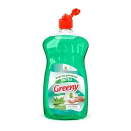Средство для мытья посуды AVS Clean&Green Greeny Light Алоэ Вера 1 л