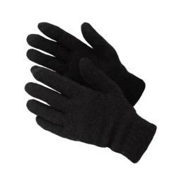 Перчатки двойные (без ПВХ, черные, класс 10, Зимние)