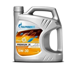 Моторное масло Gazpromneft Premium JK 5W-30 синтетическое 4 л