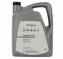 Моторное масло VAG Longlife III 0W-30 синтетическое 5 л (арт. GS55545M4)