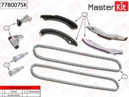 Комплект цепи ГРМ MasterKit 77B0075K