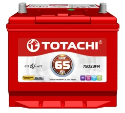 Аккумулятор легковой Totachi KOR 65 а/ч 550А Обратная полярность