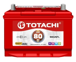 Аккумулятор легковой Totachi KOR 80 а/ч 630А Обратная полярность
