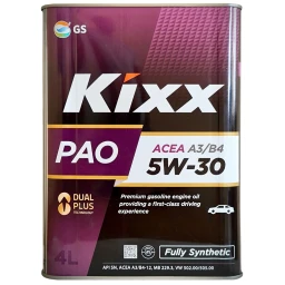 Моторное масло Kixx PAO C3 5W-30 синтетическое 4 л (арт. L209044TE1)