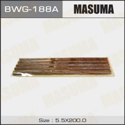 Жгут для ремонта шин (5 шт.) "Masuma" (5.5x200мм) красный