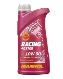 Моторное масло Mannol 7902 Racing Ester 10W-60 синтетическое 1 л