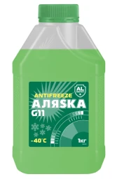 Антифриз Аляска G11 зеленый -40°С 1 кг