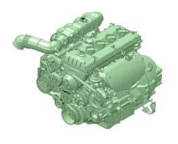 Двигатель УАЗ Патриот/Пикап/Профи с кондиционером, без дат. фазы, с картером и сцеплением ЗМЗ "UAZ"