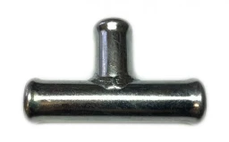 Фитинг переходник для трубок 8-6-8 "DAR" (тройник, металл, угол 90°)