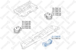 Подушка двигателя задняя Stellox 25-17848-SX