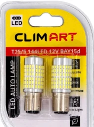 Лампа светодиодная CLIM ART T25 12V 5W, CLA00505, 2 шт