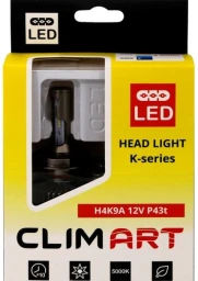 Лампа светодиодная CLIM ART H4 12V, CLA00640, 2 шт