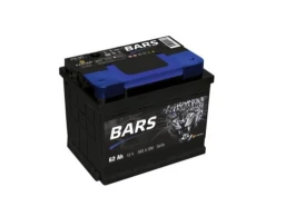 Аккумулятор легковой Bars 62 а/ч 550А Прямая полярность