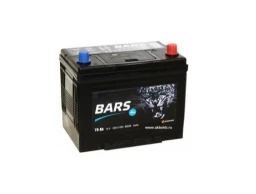 Аккумулятор легковой Bars 75 а/ч 650А Обратная полярность (арт. BARS6СТ-75.0 VL (D26FL))
