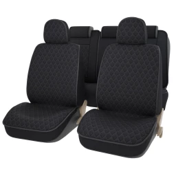 Накидка на сиденье гобеленовая ткань серый "PSV" GTL Kontrol 5D Premium (комплект на весь салон)