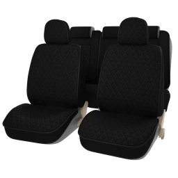 Накидка на сиденье гобеленовая ткань черный "PSV" GTL Kontrol 5D Premium (комплект на весь салон)