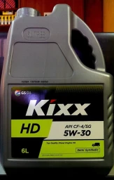 Моторное масло Kixx HD 5W-30 6 л