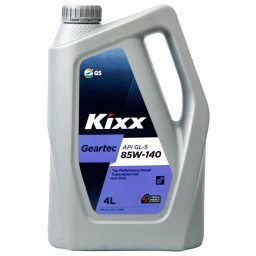 Масло трансмиссионное Kixx Geartec 85W-140 МКПП полусинтетическое 4 л