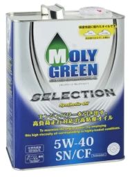 Моторное масло MOLYGREEN Selection 5W-40 4 л