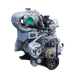 Двигатель ГАЗель 4216 107 л.с. (92 бензин) под ГУР ЕВРО-4 32214, 322174 "УМЗ" поликлин. ремень (арт.