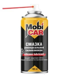 Смазка силиконовая "MOBICAR" (200 мл) (аэрозоль) (универсальная)