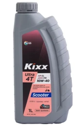 Моторное масло 4-х тактное Kixx Ultra 4T Scooter 10W-40 синтетическое 1 л