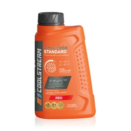 Антифриз CoolStream Standard G12+ красный -40°С 1 кг