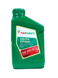 Моторное масло Tatneft Ультра-Оптима 10W-40 полусинтетическое 1 л