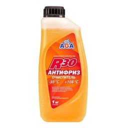 Антифриз-очиститель AGA R-30 G12 оранжевый -30°С 1 кг