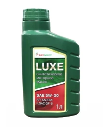 Моторное масло Tatneft Luxe 5W-30 синтетическое 1 л