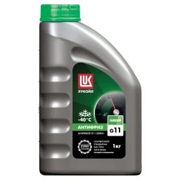 Антифриз Лукойл GREEN G11 зеленый -40°С 1 кг