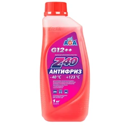 Антифриз AGA Z40 G12++ красный -40°С 1 кг