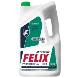 Антифриз Felix Prolonger G11 зеленый -40°С 5 кг