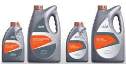 Моторное масло Lada Professional 5W-40 полусинтетическое 4 л