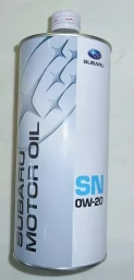Моторное масло Subaru Motor Oil 0W-20 синтетическое 1 л