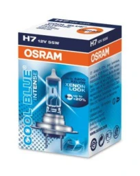 Лампа галогенная Osram Cool blue Intense H7 12V 55W, 1 шт. (арт. 64210CBI)