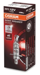 Лампа галогенная Osram Night breaker Silver H1 12V 55W, 1 шт.