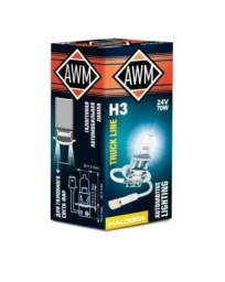 Лампа галогенная AWM 817527012207 H3 24V 70W, 1