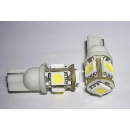 Лампа светодиодная BG-group T10/W5W (W2.1x9.5d) 12V 5W, BG2020, 2 шт