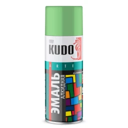 Краска "KUDO" зеленая пастельная (520 мл) (аэрозоль)
