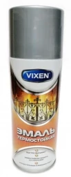 Краска термостойкая антикорозийная "VIXEN" серебристая (520 мл) (аэрозоль)