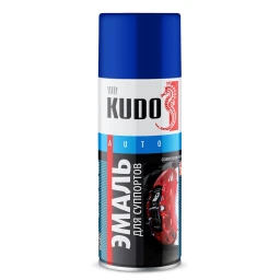 Краска для суппортов "KUDO" синяя (520 мл) (аэрозоль)