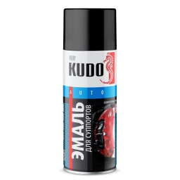 Краска для суппортов "KUDO" черная (520 мл) (аэрозоль)