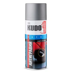 Антигравий "KUDO" (520 мл) (серый) (аэрозоль)